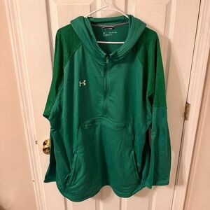 Men's Under Armour Fleece Hoodie/Anorak - 4XL - Kelly Green